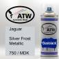 Preview: Jaguar, Silver Frost Metallic, 750 / MDK: 400ml Sprühdose, von ATW Autoteile West.